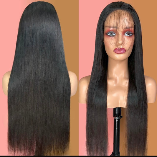 Straight 5x5 Closure Wig