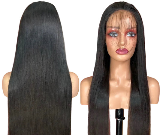 Straight 5x5 Closure Wig
