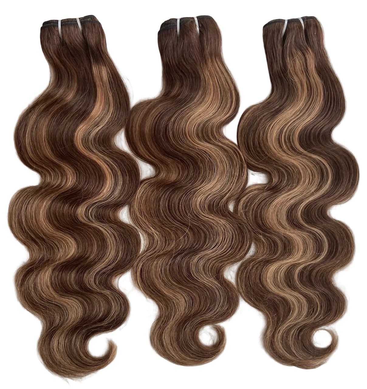 Body Wave Hair Bundles Highlighted