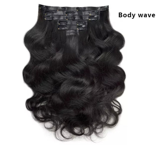 Body Wave- Seamless Clip Ins