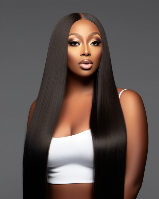 180% Density Lace Front Wig (Straight)